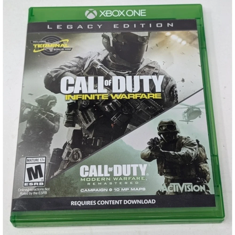Call of Duty Infinite Warfare Legacy Edition Xbox One 2016‎ Complete CIB